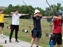 Viertelfinale Andras bei der Bayerischen Meisterschaft im Freien