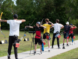 Viertelfinale Jugend Recurve bei der Bayerischen Meisterschaft im Freien