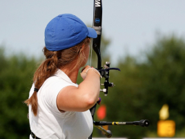 Goldfinale Aurelia  bei der Bayerischen Meisterschaft im Freien