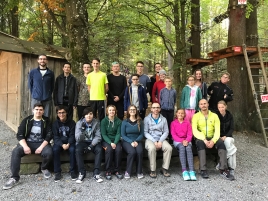 Gruppenbild Kletterwald Bogenschützen TSV Natternberg