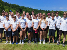 Gruppenbild TSV Natternberg bei der Bezirksmeisterschaft im Freien