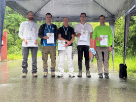 Siegerehrung Herren Recurve LM Feld