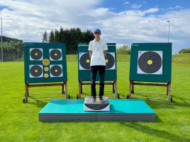 Bezirksmeisterschaft Feld Siegerehrung Juniorenklasse Recurve