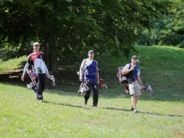 Florian im Parcours bei der Europameisterschaft Feldbogen(6)