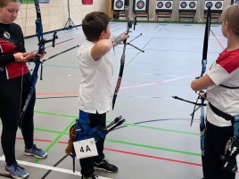 Sebastian Sterr beim Hallenturnier in Eggenfelden