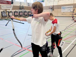 Ulrich Ketterl beim Hallenturnier in Eggenfelden
